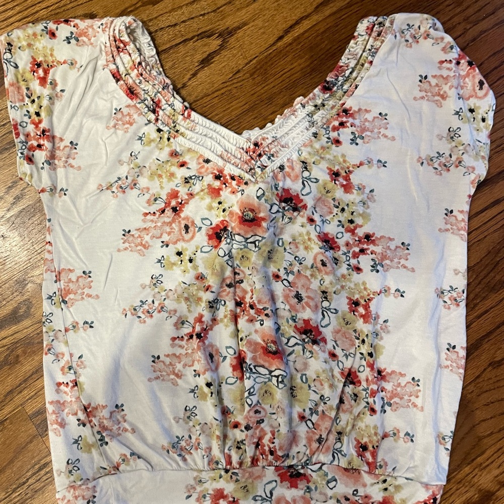 American Rag Floral Blouse